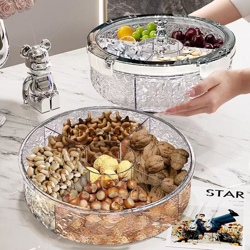Food Platter Snacks - صينية تقديم وتقسيم الفاكهة والوجبات الخفيفة