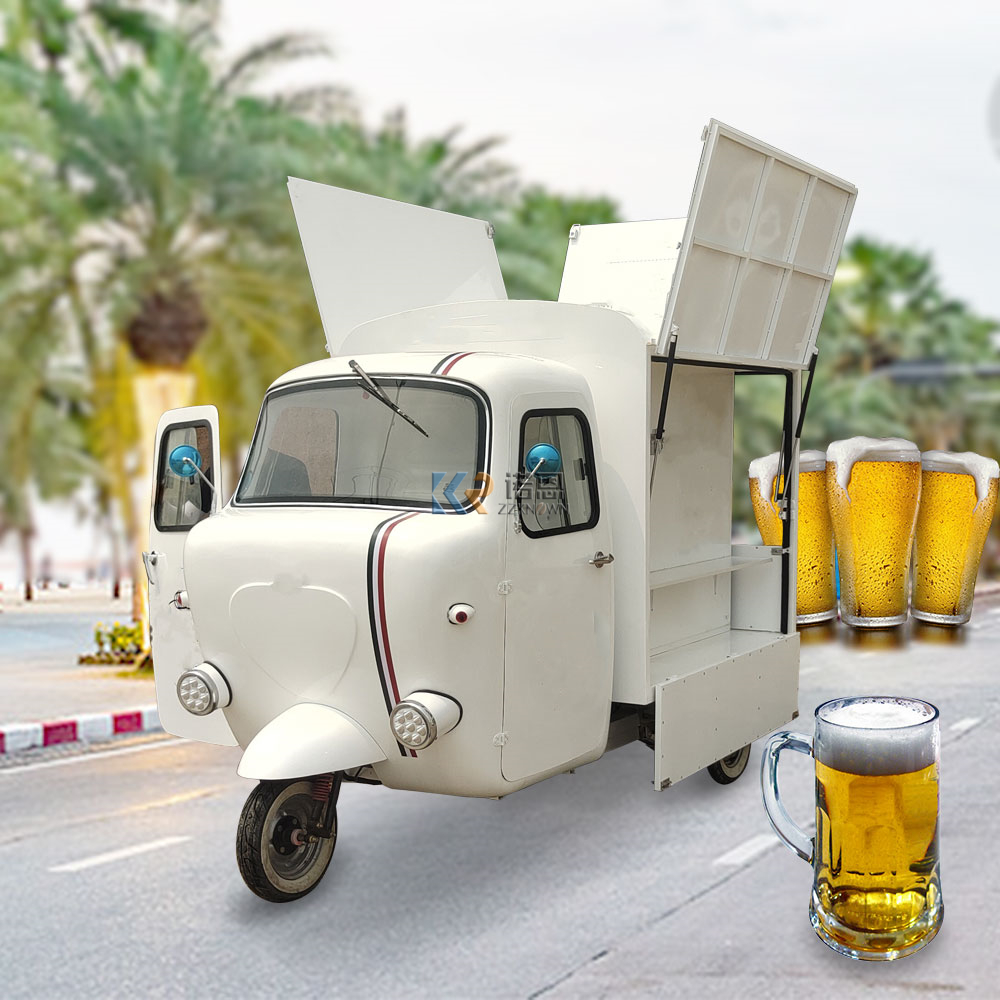 Street Food Snacks - 3 عجلة لامبرو ستريت المحمول شاحنة