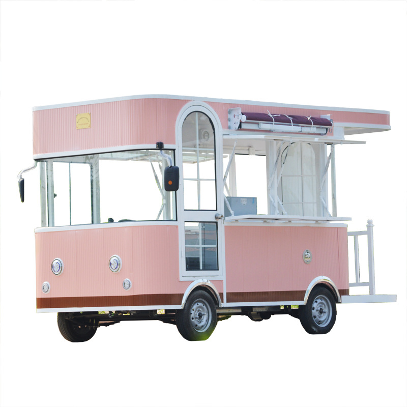 Food Truck With Snacks - OEM الوجبات السريعة الآيس كريم شاحنة
