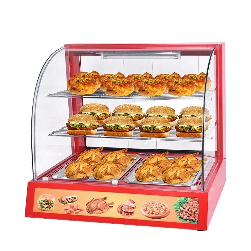 Snacks Food Warmer - الأكثر مبيعًا: سخان طعام تجاري بثلاث