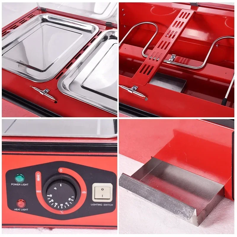 أفضل بيع 3 طبقات وجبة خفيفة جه - مراجعة Snacks Food Warmer وسعره