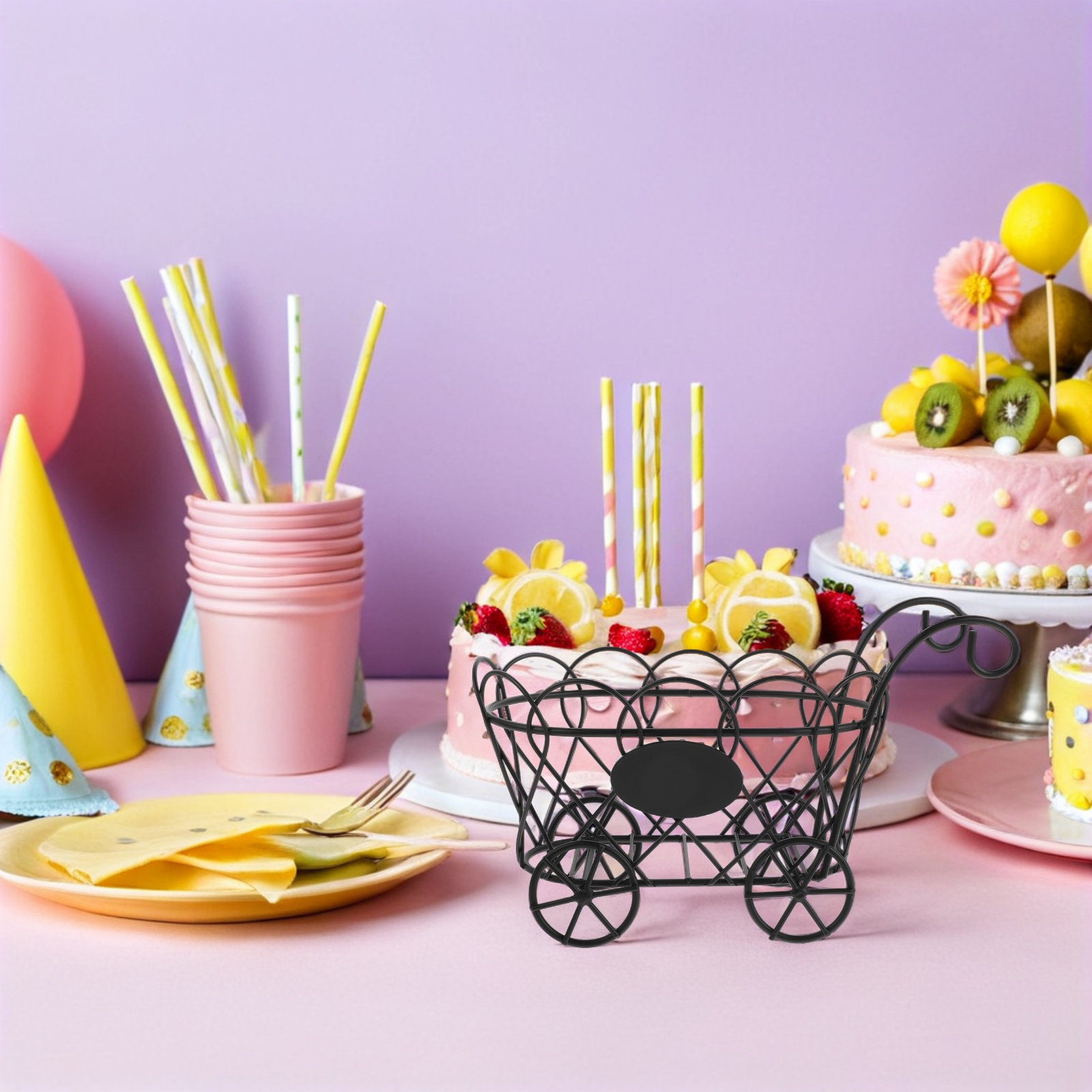 سلة بطاطس مقلية على شكل عربة،  - مراجعة Food Snacks Restaurant وسعره