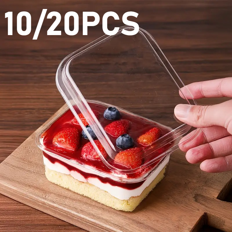 10/20 قطعة غطاء حقيبة مربعة لل - مراجعة Food Snacks Box وسعره