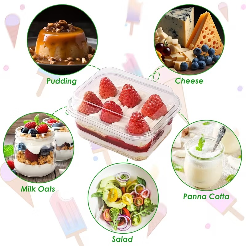 10/20 قطعة غطاء حقيبة مربعة لل - مراجعة Food Snacks Box وسعره
