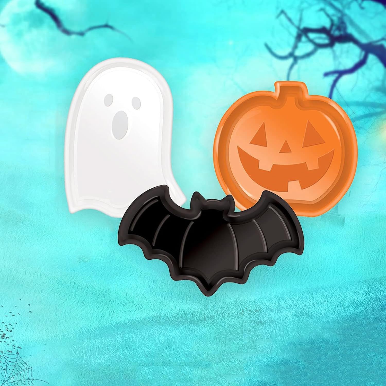 مجموعة أطباق هالوين قابلة لإعا - مراجعة Food Halloween Snacks وسعره