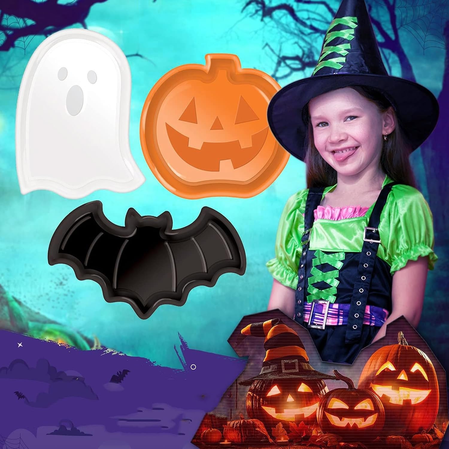 أطباق تقديم على شكل شخصيات اله - مراجعة Food Halloween Snacks وسعره