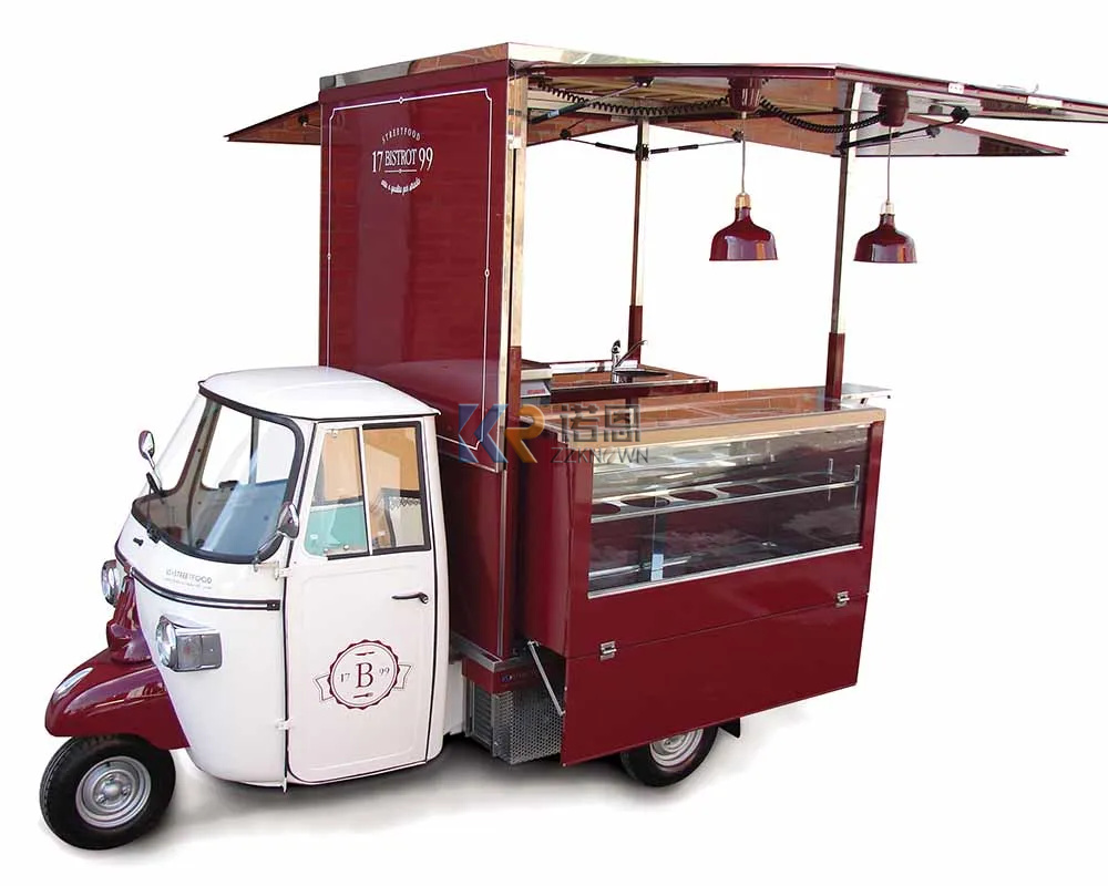 عربات القهوة متعددة الوظائف مق - مراجعة Food Truck With Snacks وسعره