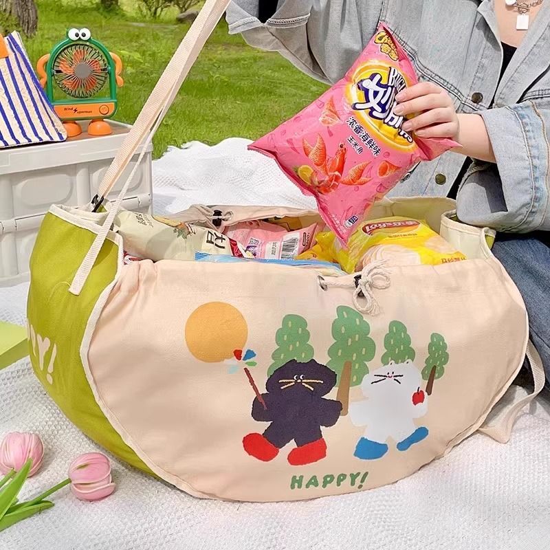 حقيبة تخزين السيارة ذات سعة كب - مراجعة Food Snacks For Picnic وسعره
