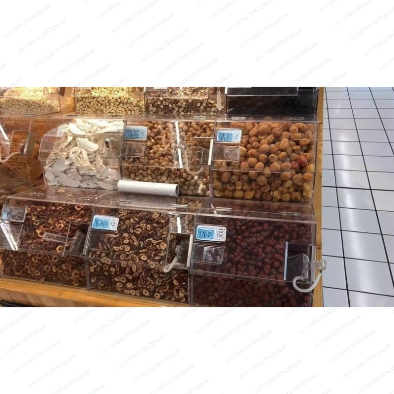 صندوق عرض بلاستيكي شفاف بالكام - مراجعة Food Snacks Box وسعره