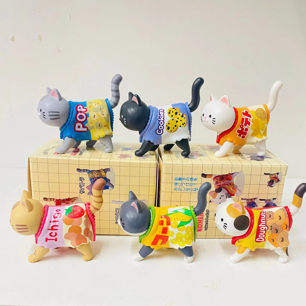 القط تحت عنوان صندوق أعمى الحل - مراجعة Food Snacks Box وسعره
