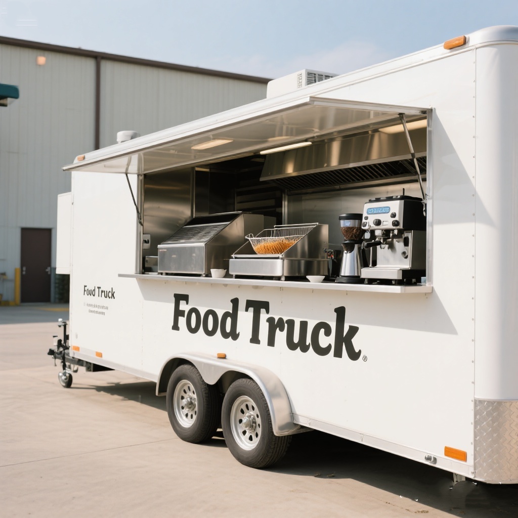شاحنة طعام متنقلة مع عربات معد - مراجعة Food Truck With Snacks وسعره
